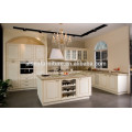Simple Design American Shaker Style Cabinet de cuisine en bois massif populaire pour American Market